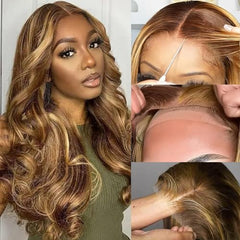 RSW-3 Honey Highlighted Wig