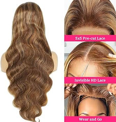 RSW-3 Honey Highlighted Wig