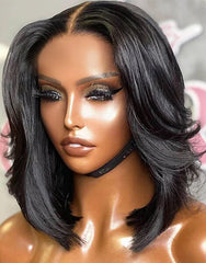 RSW-13 Layered Bob Glueless 7X5 Lace